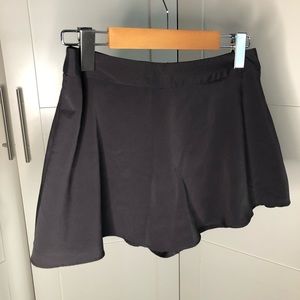 Forever21 Flowy Skort (grey)